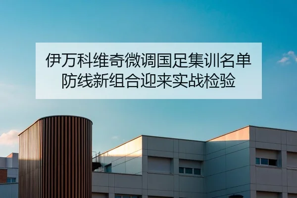 伊万科维奇微调国足集训名单 防线新组合迎来实战检验